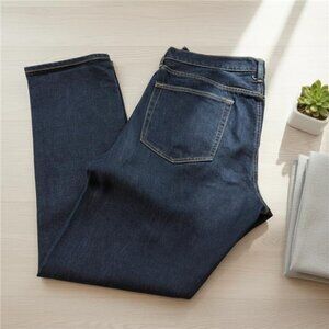 GAP Standard Taper Jeans Mens 34x32 Dark Wash 100% Cotton Denim Classic Fit